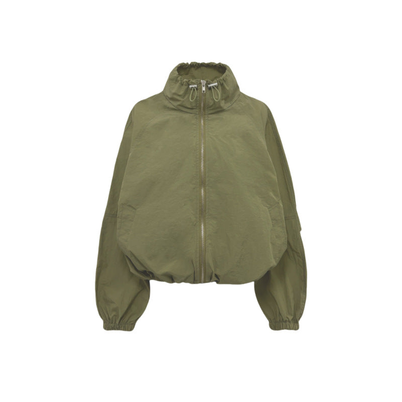 Veste coupe-vent légère pour femmes avec des manches volumineuses Chic & Stil