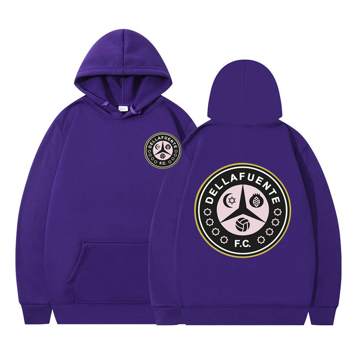 Women's hoodie with distinctive logo and soft fleece Amarae