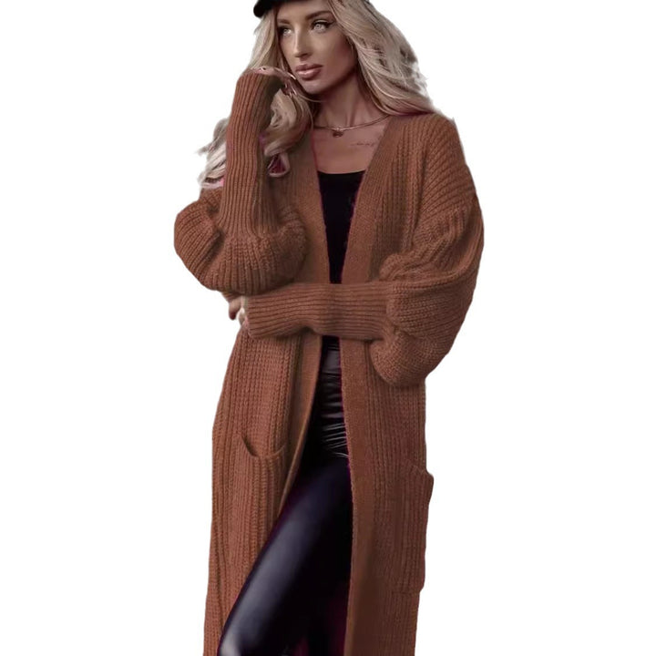 Ladies Large Chic Knit Coat