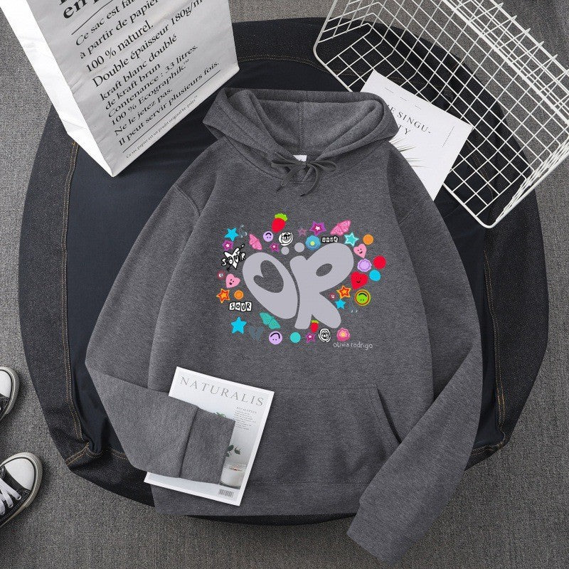 Women's Hoodie with Creative Graphic Design Chic & Stil