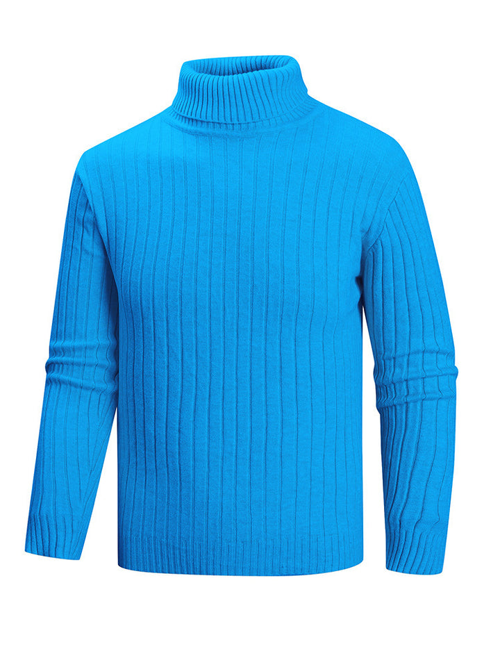 High-quality fine knit turtleneck sweater for men Lune London