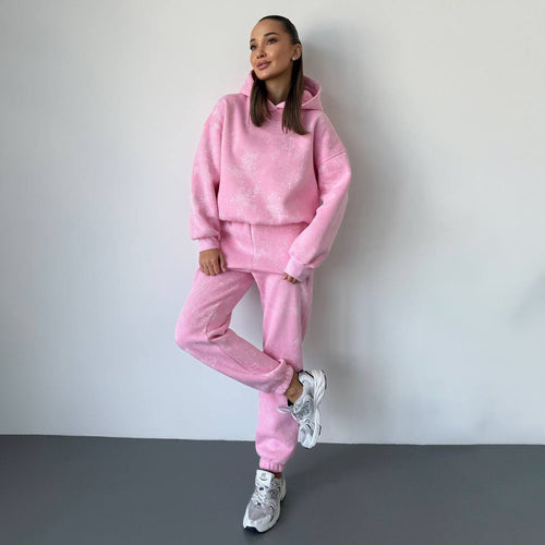 Women's sports set with a casual hoodie and comfortable joggers Amarae