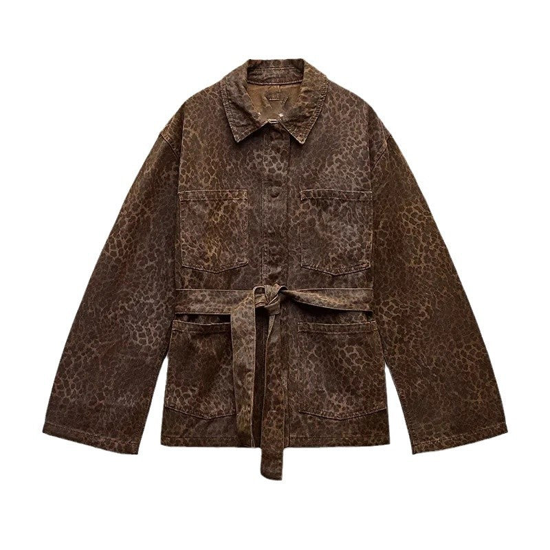 Animal print jacket for women Lune London