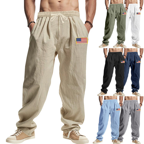 Casual cargo pants for men with adjustable waist and practical side pockets Amarae