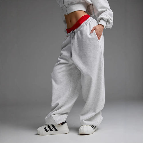 Casual pants for women with a loose fit and elastic waistband Amarae