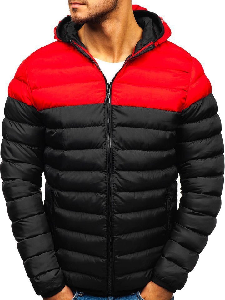 Functional jacket for men with hood and quilted design Lune London