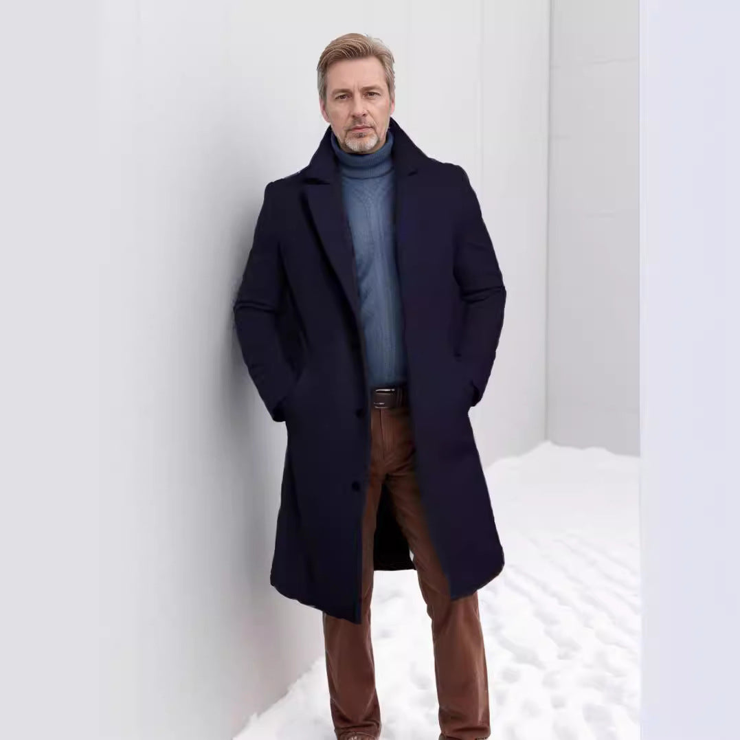 Elegant wool coat for men Amarae