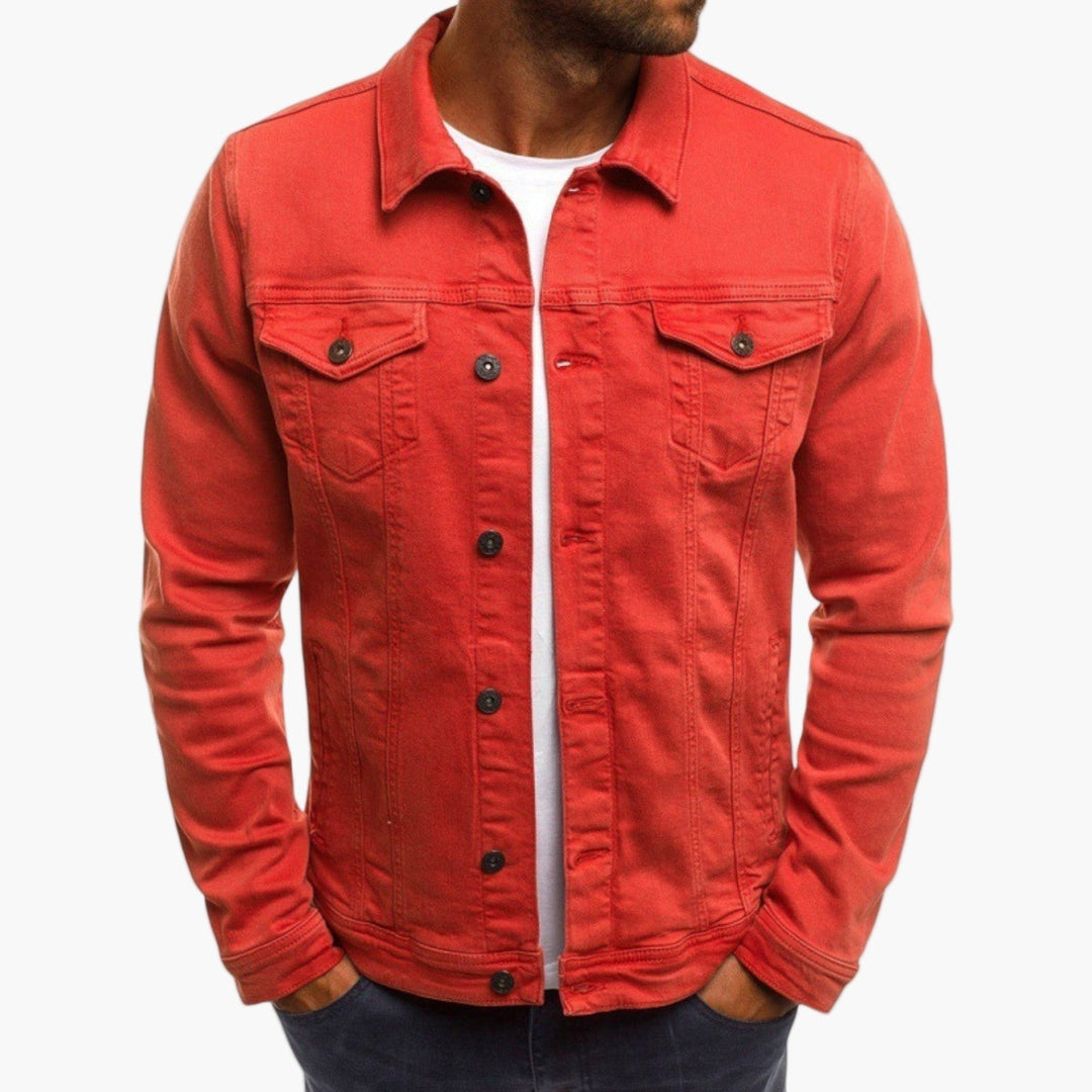 Amarae | Slim Fit Denim Jacket - Classic casual look for everyday and work