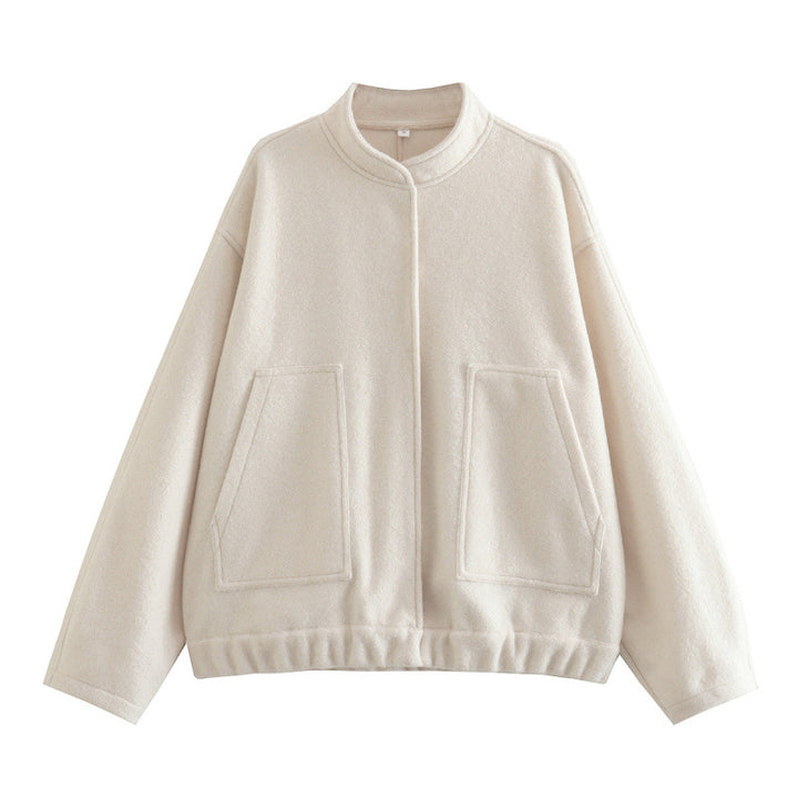 Cool oversized wool blend jacket Women Amarae