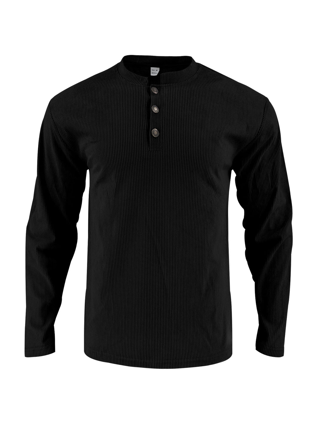 Long sleeve shirt for men with comfortable button placket and textured design Lune London