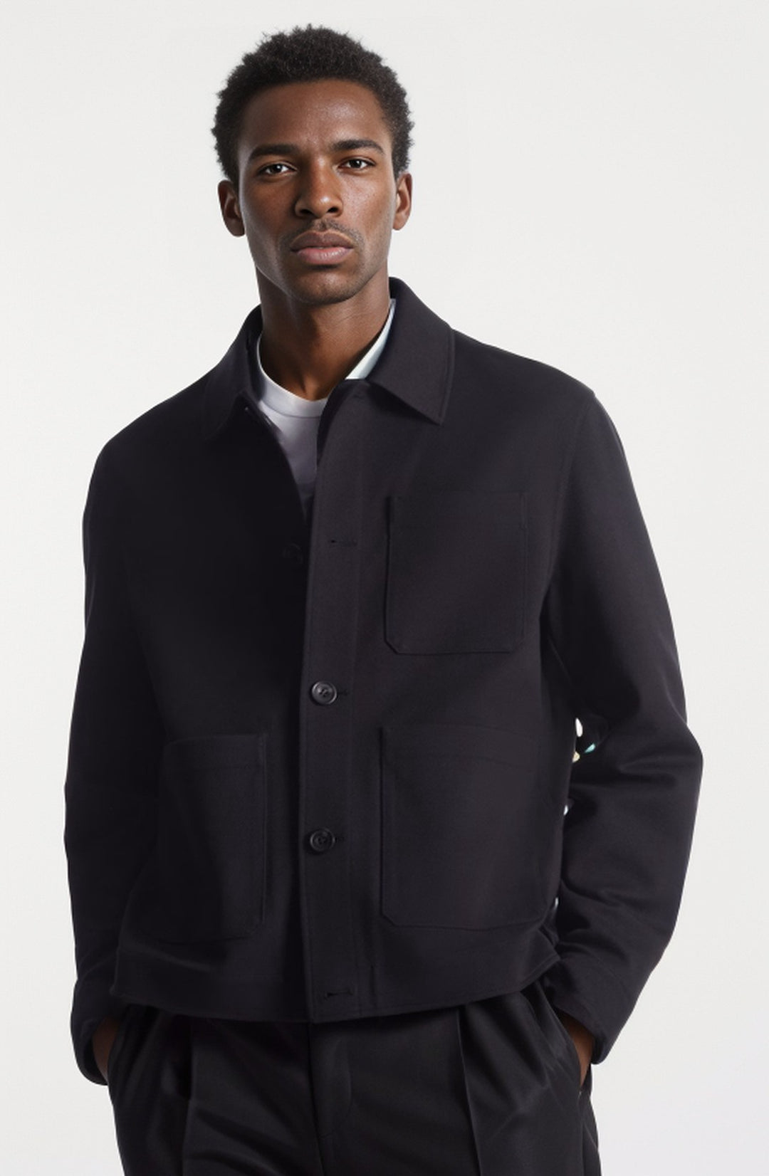 Trendy utility jacket for men with practical pockets Lune London