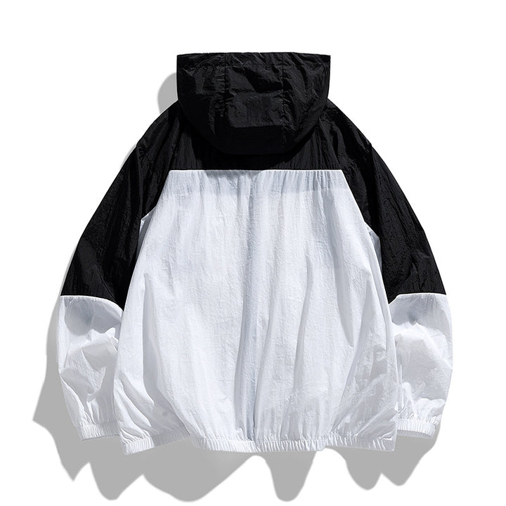 Lightweight windbreaker hoodie for women Lune London
