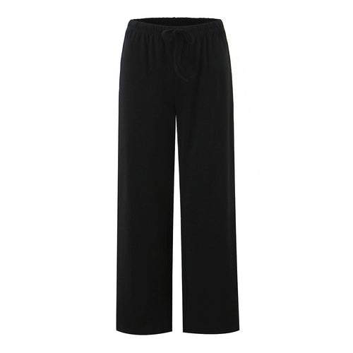 Wide striped pants for women with elastic waist Amarae