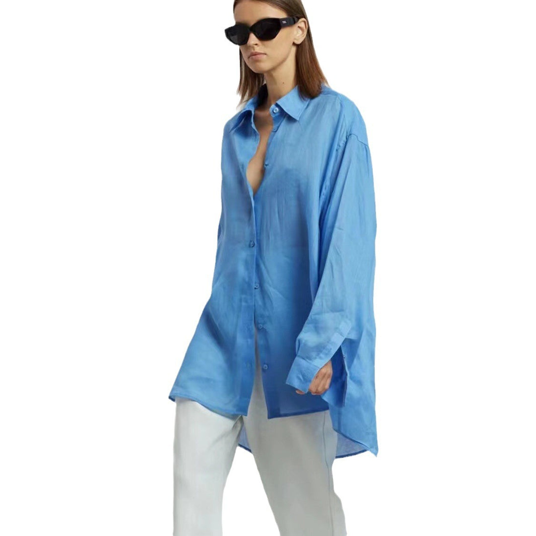 Chemise décontractée pour femmes avec des manches larges Chic & Stil