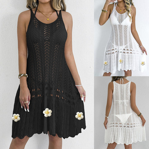 Amarae Crochet Beach Dress for Women