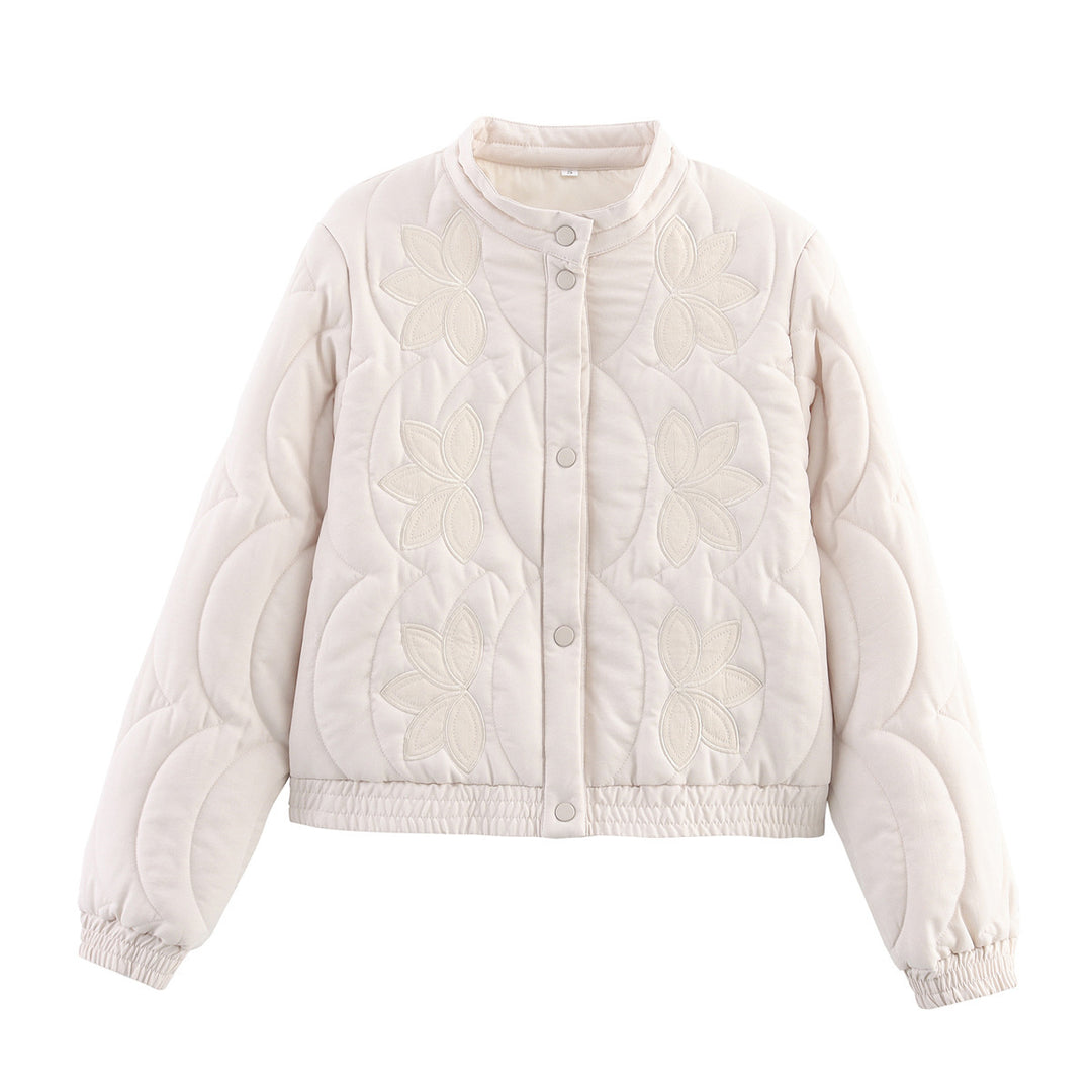 Quilted leisure jacket for women with floral design Amarae
