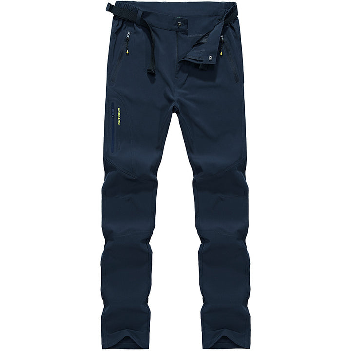 Women's Stretch Softshell Outdoor Pants with pre-shaped knees, adjustable waistband and zippered pockets Amarae