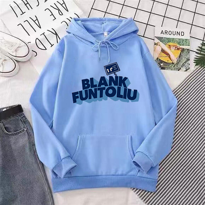 Women's hoodie with casual lettering and comfortable pockets Chic & Stil