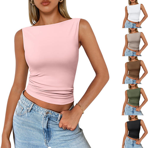 Amarae | Sleeveless Slim Fit Tank Top