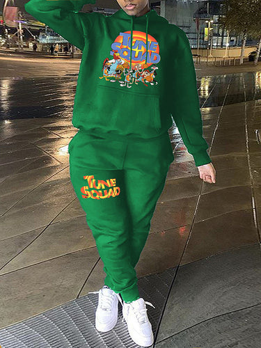 Women's hoodie and jogging set with an eye-catching Tuneschrige design Amarae