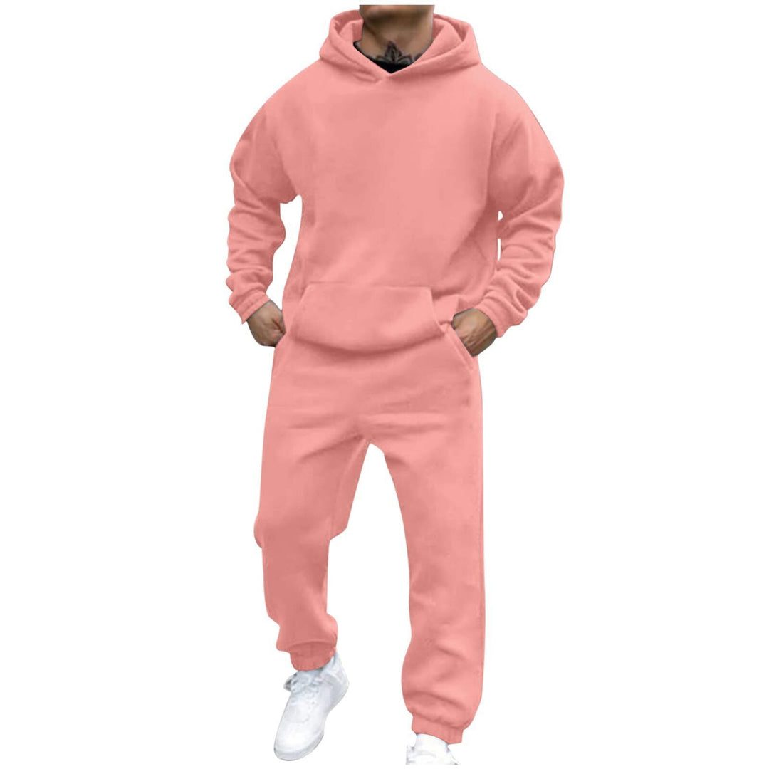 Men's casual hoodie tracksuit with oversized fit and practical pockets Lune London