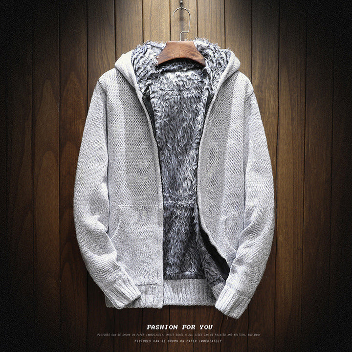 Amarae | Men's Cozy Hoodie Jacket with Soft Inner Lining and Side Pockets