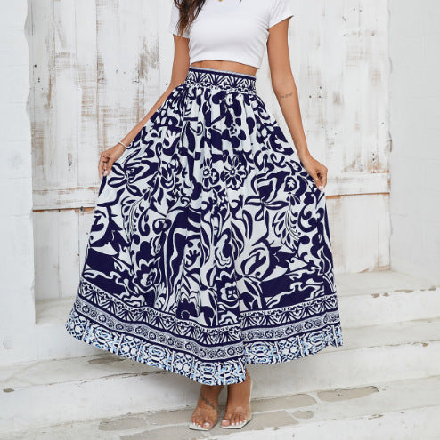 Amarae Women's Floral Maxi Skirt