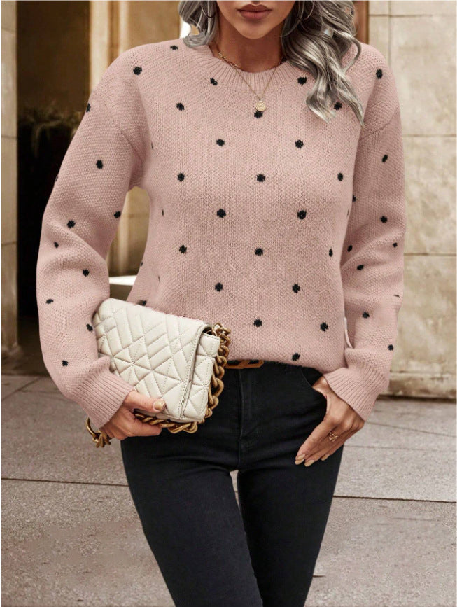 Sweater pour femmes avec un motif ludique et une coupe confortable Chic & Stil