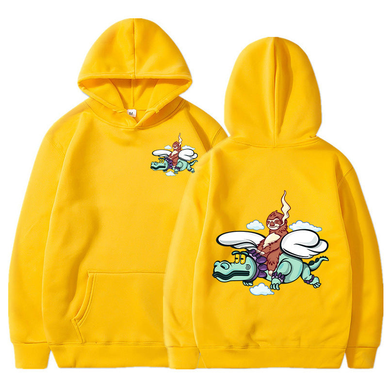 Women's hoodie with creative graphic design and high-quality interior Lune London