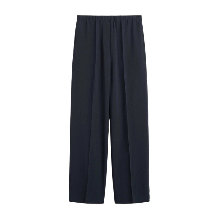 Wide-leg pants for women in high-quality material with an elastic waistband Lune London