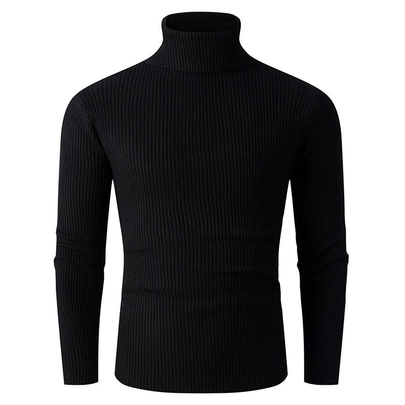 Men's ribbed turtleneck sweater Lune London
