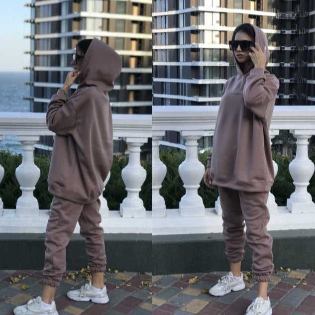 Women's oversized hoodie and jogger pants set Lune London