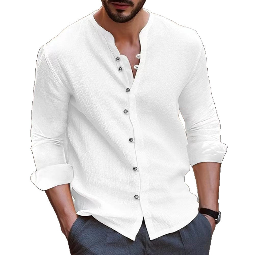 Casual shirt for men with button placket and modern fit Lune London