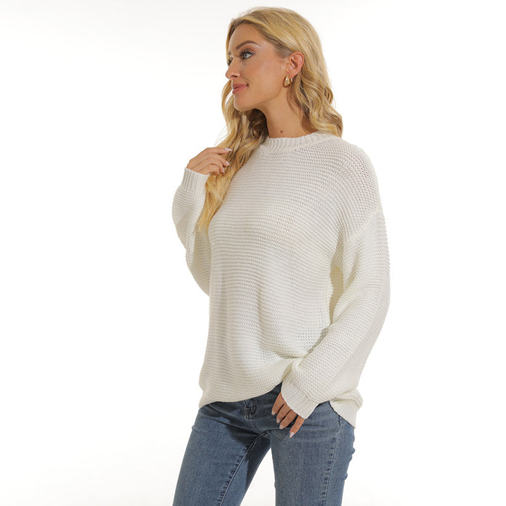 Women's sweater with textured knit pattern and comfortable cut Lune London
