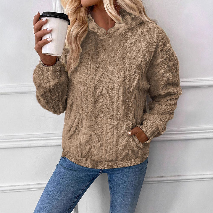 Ladies Soft Hoodie with Kangaroo Pocket Amarae