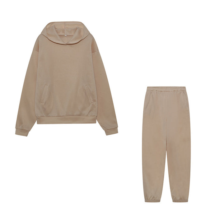 Ensemble de sweat à capuche sportif et de pantalon de jogging Chic & Stil pour femmes