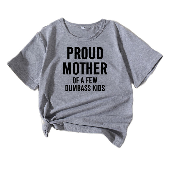 Women graphic comedy text T-shirt Lune London