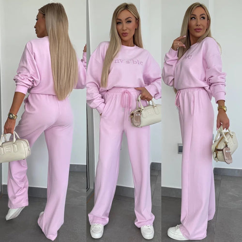 Women Casual Fit Sports Leisure Set with Drawstring Amarae