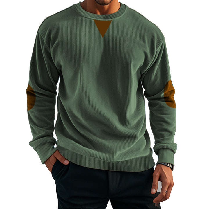 Comfortable fleece pullover for men with Lune London structure