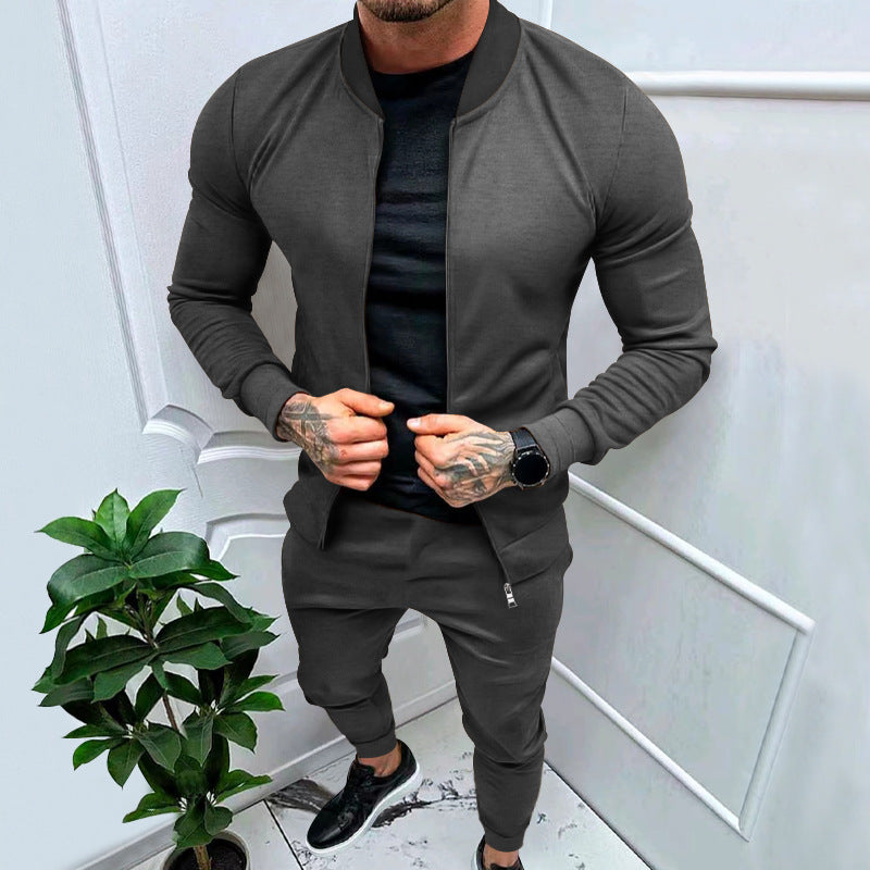 2-piece men's tracksuit with modern zip closure Lune London