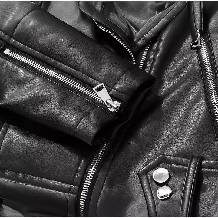 Lune London Vegan Leather Biker Jacket for Women