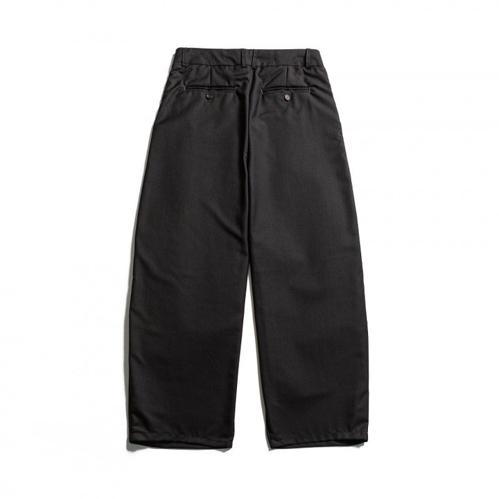 Men's Wide Pleated Baggy Pants with Pleats and Drawstring Amarae