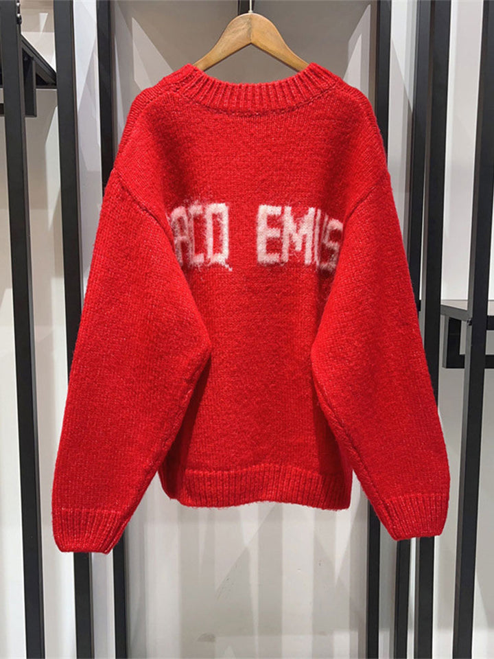 Femmes Pull en Tricot Confortable avec Imprimé Accrocheur Chic & Stil