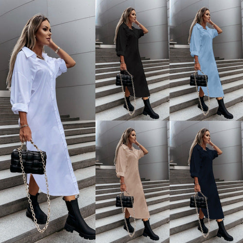 Amarae ladies shirt dress