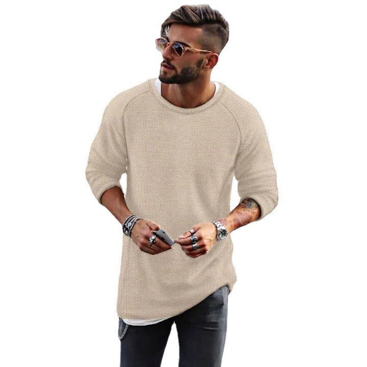 Lune London | Men's casual sweater with innovative knit pattern