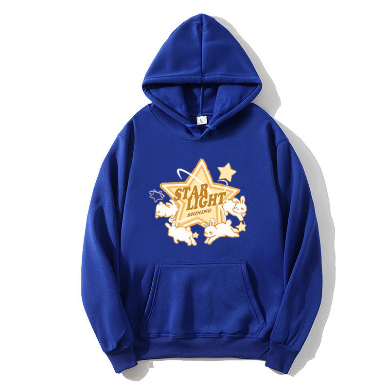 Women's hooded sweatshirt with playful fairytale motif Chic & Stil