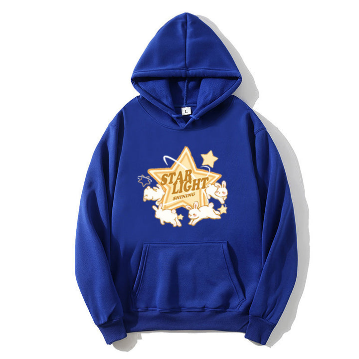 Women's hooded sweatshirt with playful fairytale motif Chic & Stil