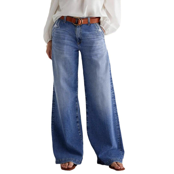 Chic & Stil Women's Wide Jeans Pants