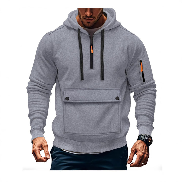Casual hoodie for men with practical pockets Lune London