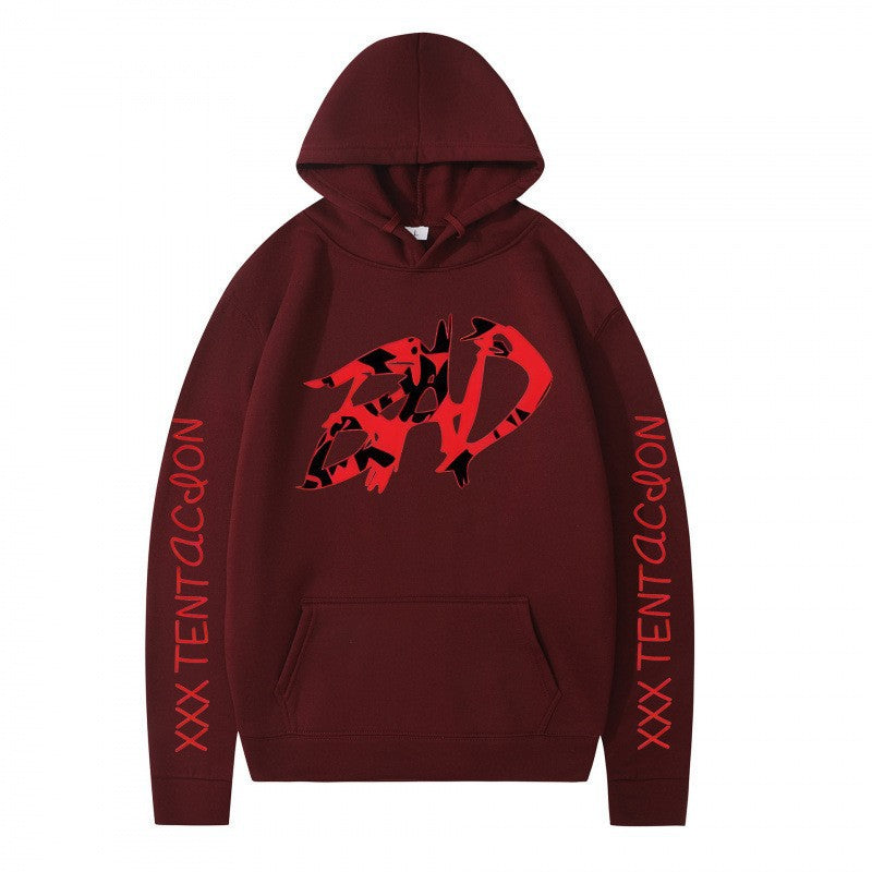 Women's hoodie with eye-catching graphic print and casual cut Chic & Stil